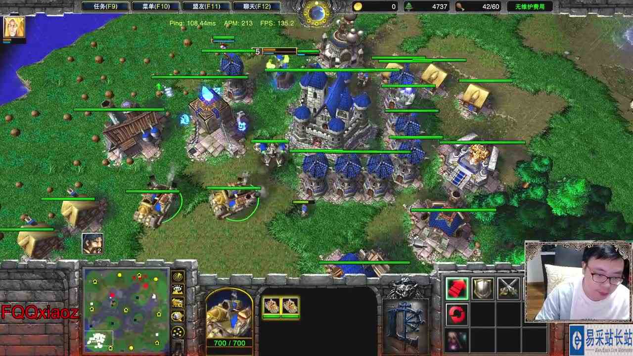 966被抓，一矿打两矿，绝种暗夜曙光再现。然而。 魔兽争霸 FQQ