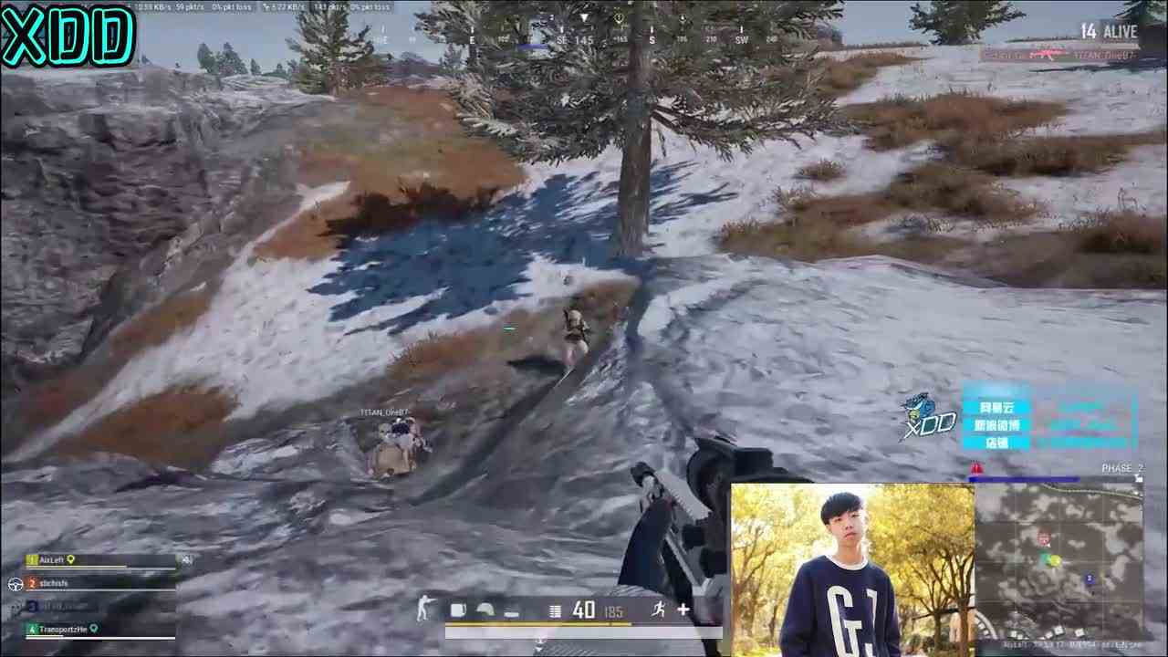 绝地求生XDD科技操作，单人18淘汰吃鸡，队友以为开了什么！