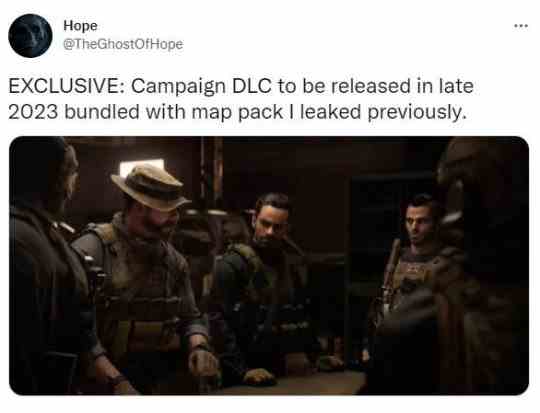 传闻:《使命召唤19》战役DLC 2023年发售
