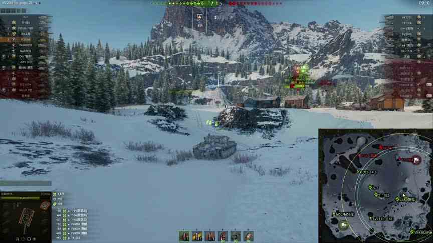 顺风局赶紧着，紧冲慢敢的收割【坦克世界】