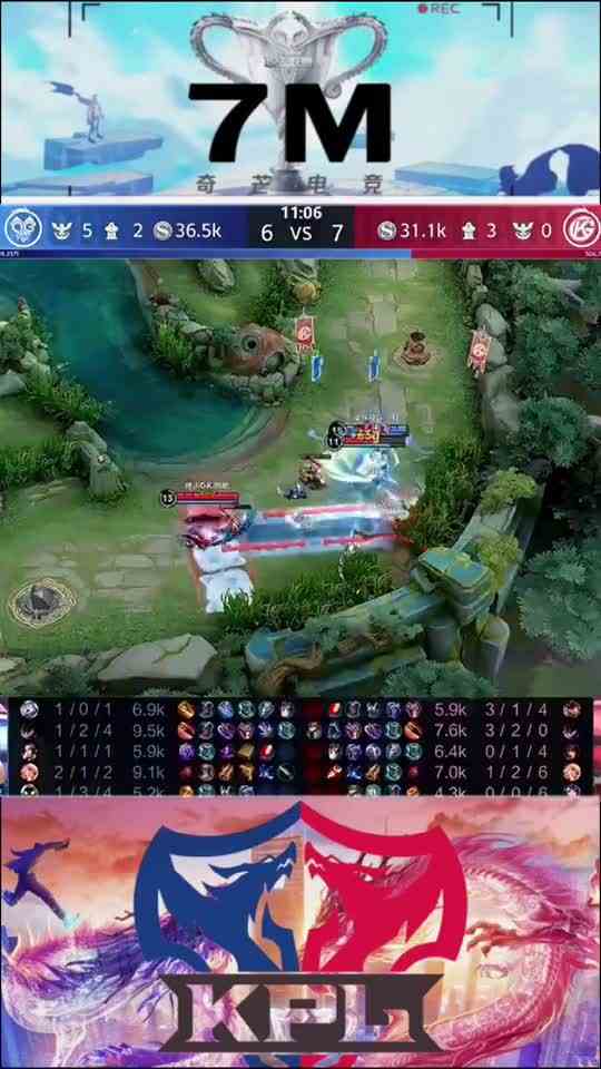KPL名场面：小胖澜刮起小旋风 以一敌四收获四杀
