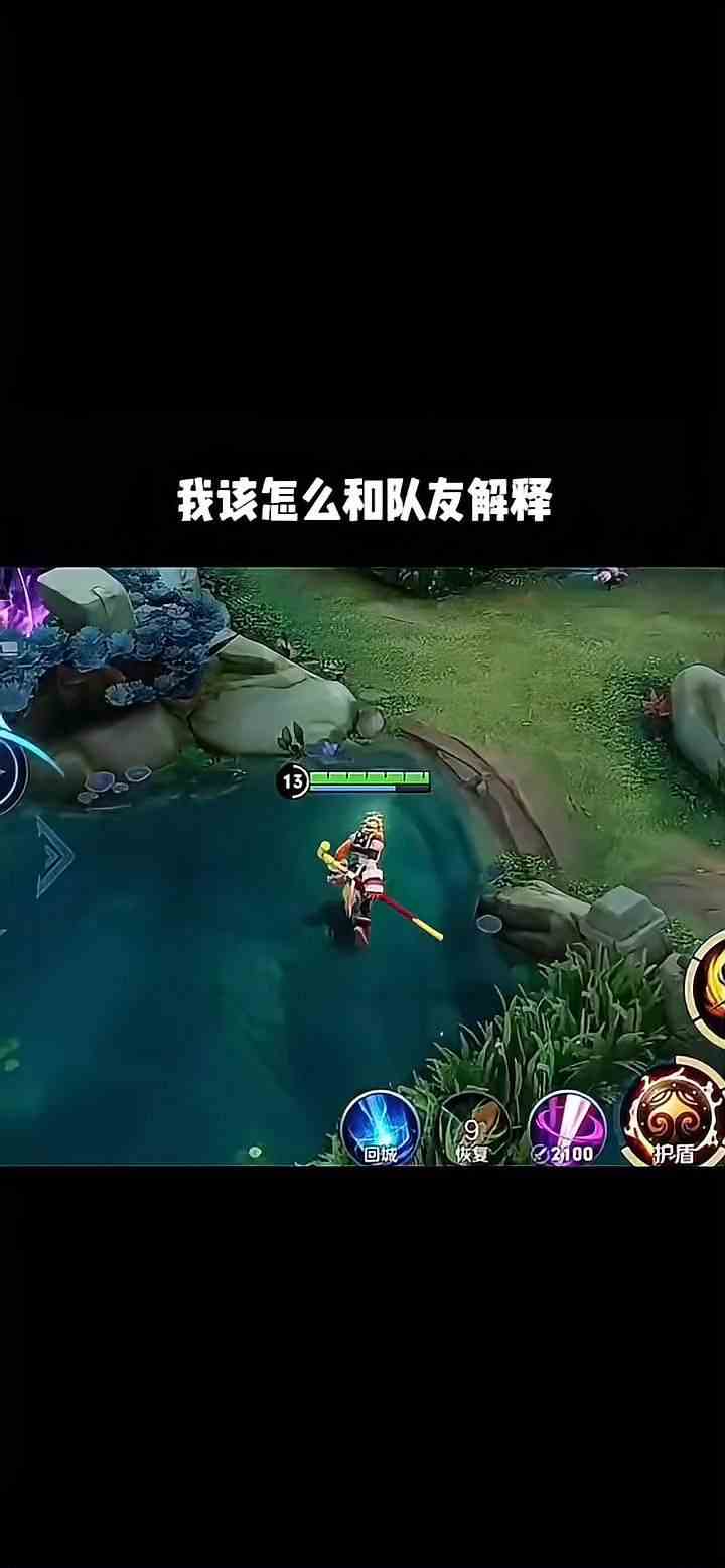 请问一下这个我要怎么和队友解释
