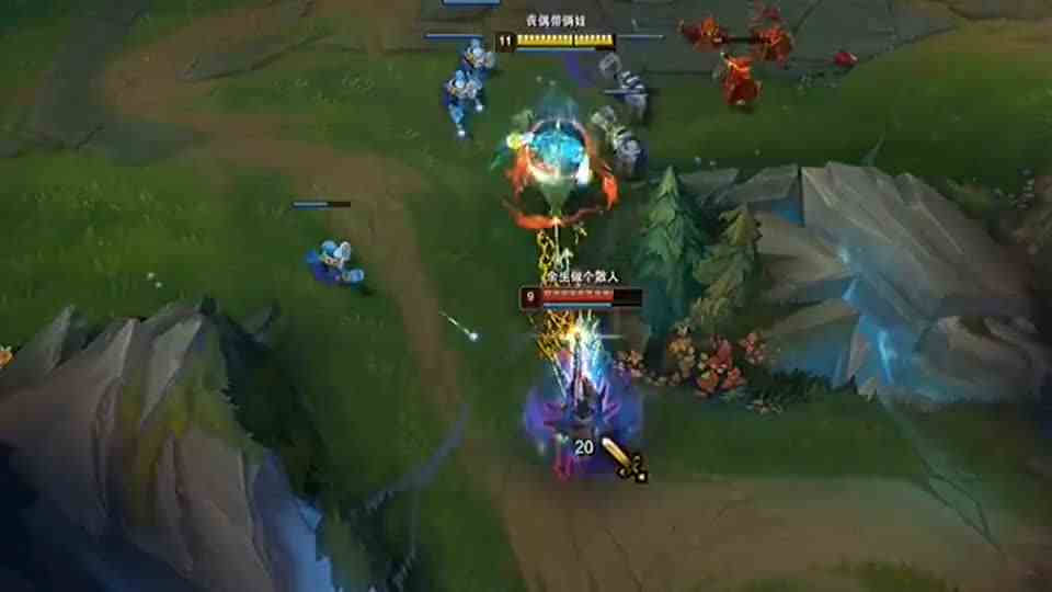 盲僧硬扛船长大招单挑船长，这把是帮忙还是送人头！