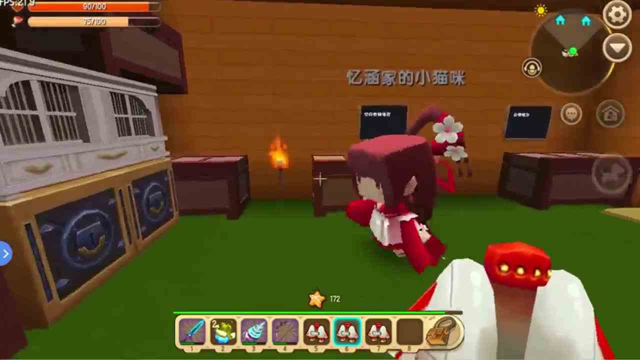 迷你世界：小猫咪帮我修刷怪塔跟刷石机一样高！这不科学
