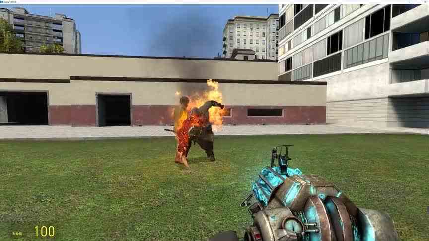 【GMOD】火焰暴君 VS 生化7岳父大人，T病毒和霉菌谁强