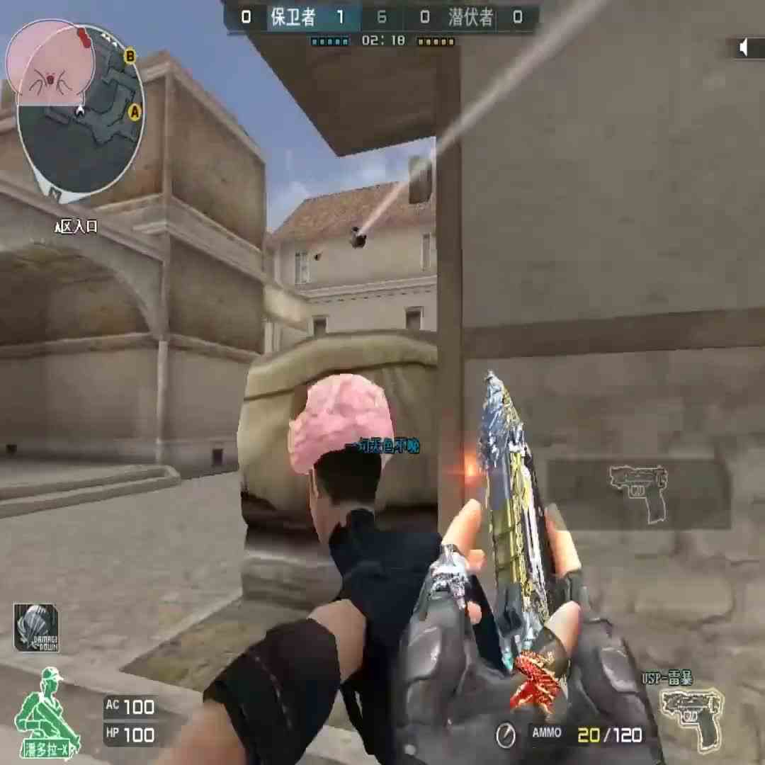 穿越火线这样玩，看起来不错