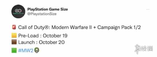 《使命召唤19》预载时间公布：多人游戏10月21日预载