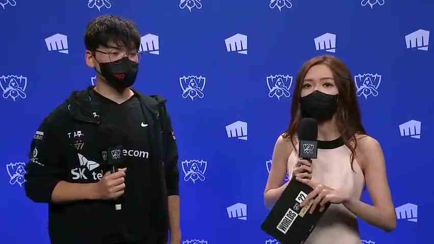 赛后采访Gumayusi：因为JKL打得很好，八强最想遇到滔搏不想遇到DK