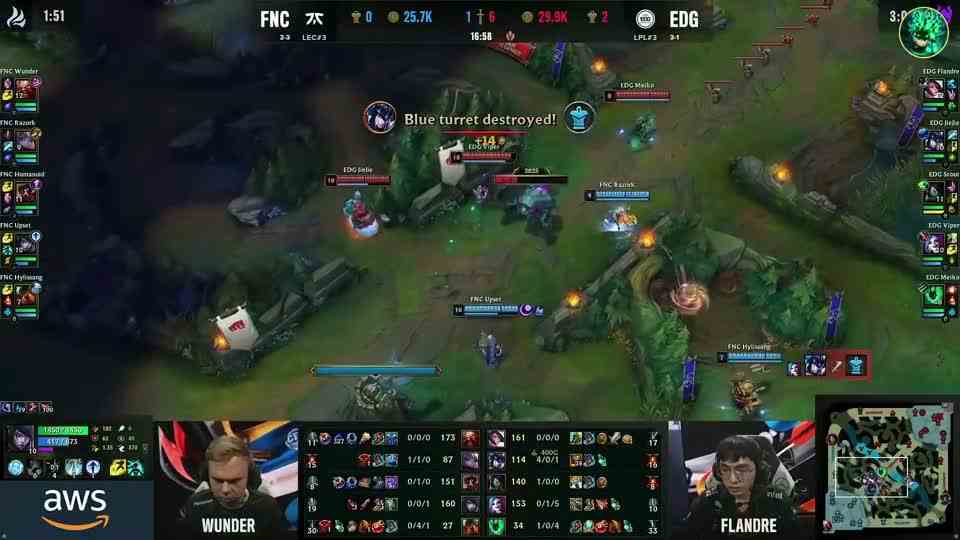 S12小组赛DAY5：EDG vs FNC