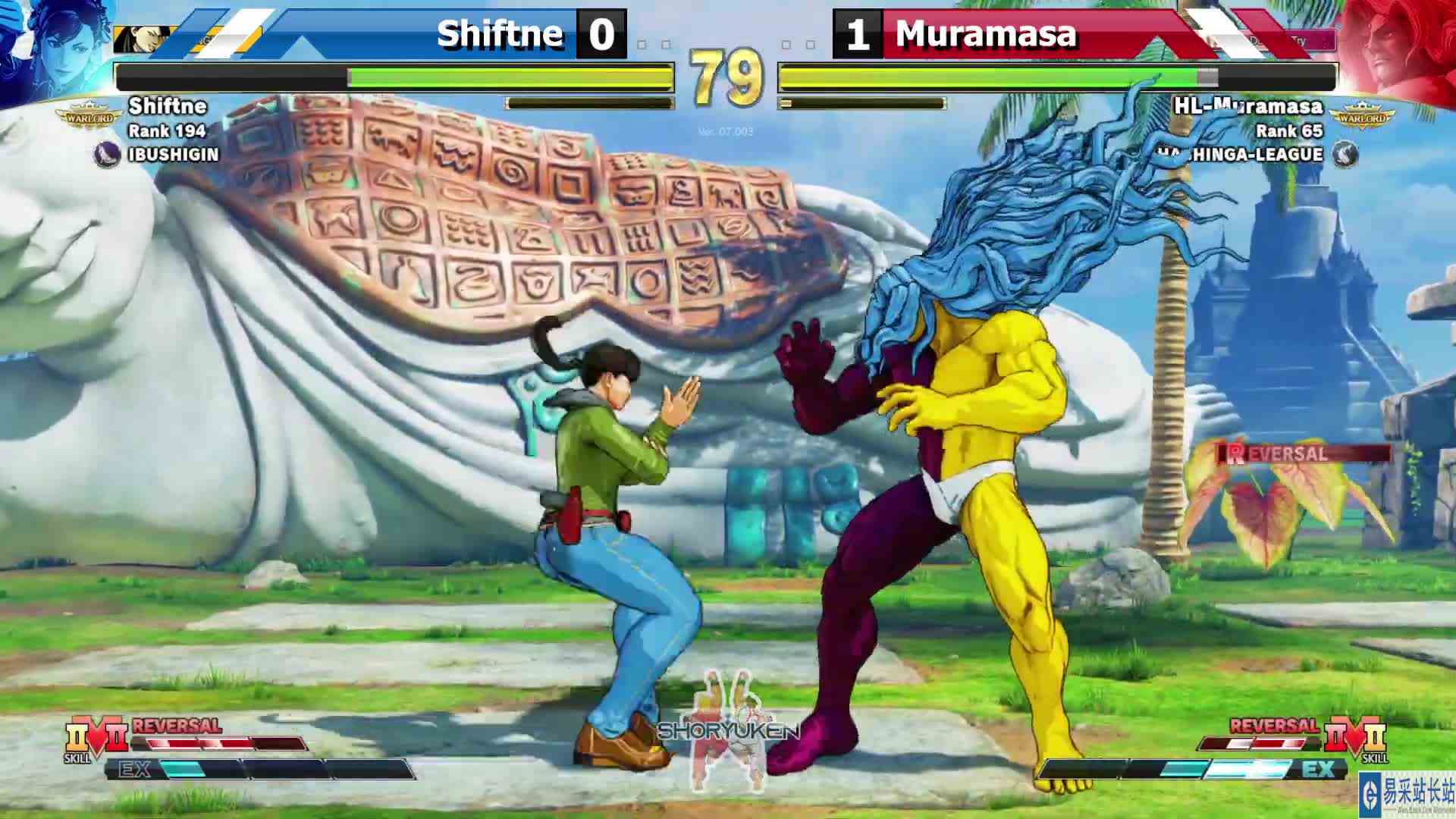 街霸 5：Shiftne（春丽）VS Muramasa（吉尔） #最强对抗组 #游戏新星扶持计划 