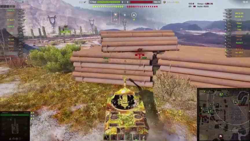 【坦克世界解说】天蝎1V5险胜