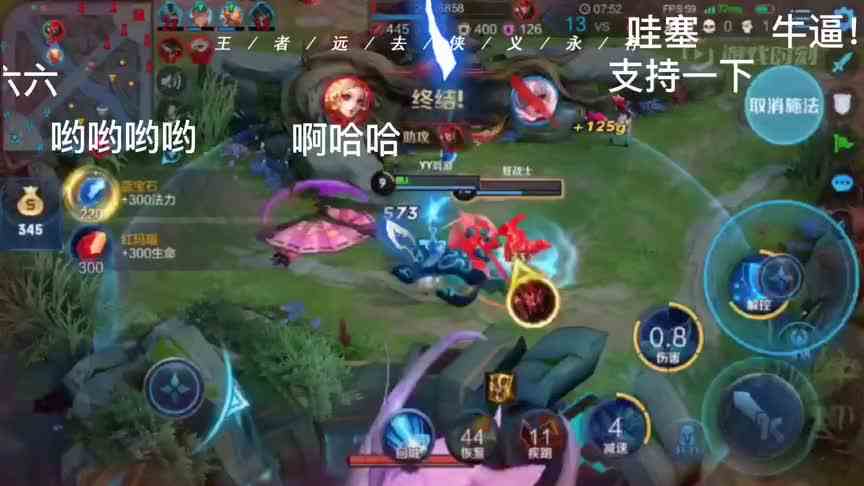 王者荣耀庄周辅助 坦克 解控小能手