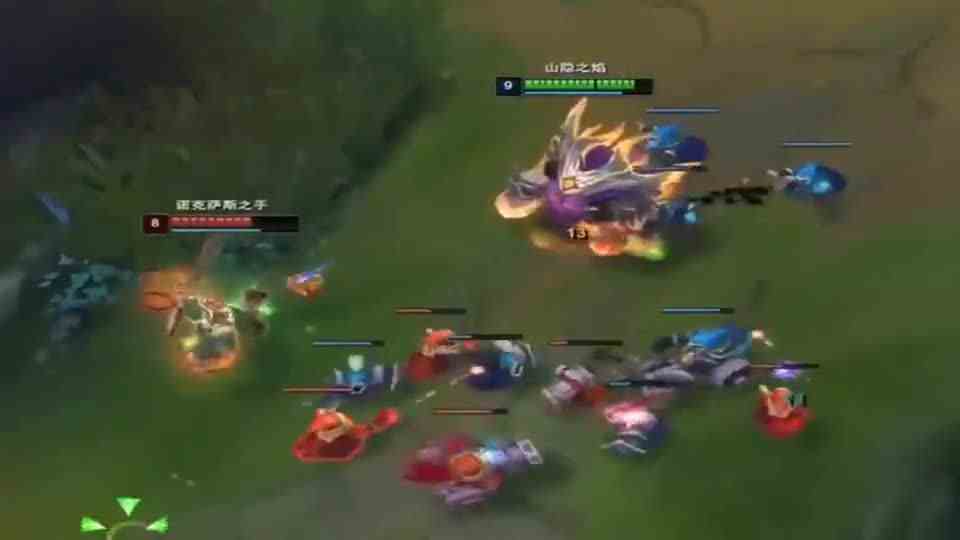 全联盟唯一的四个技能都带击飞