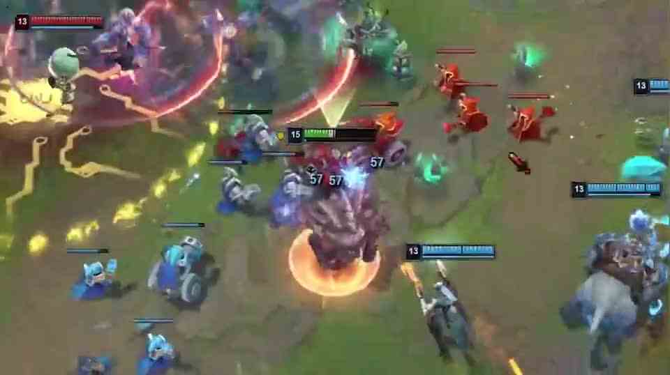 一场团战下来，甚至连兵都没打死