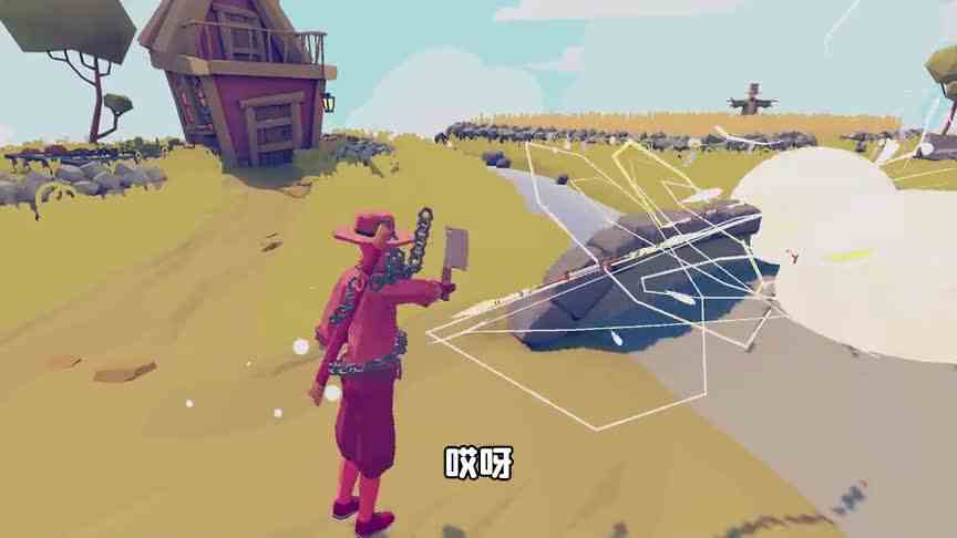 全面战争模拟器：小闪获得超级诸葛连弩，与大福的战争一触即发