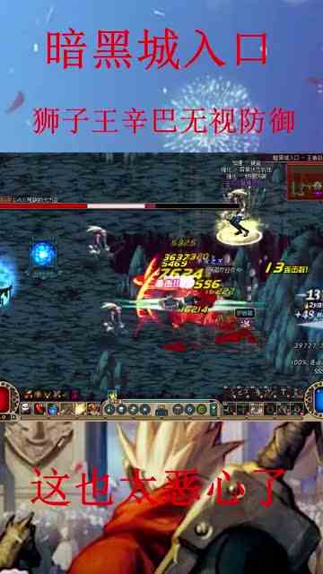 无视防御的狮子王真恶心#地下城与勇士#