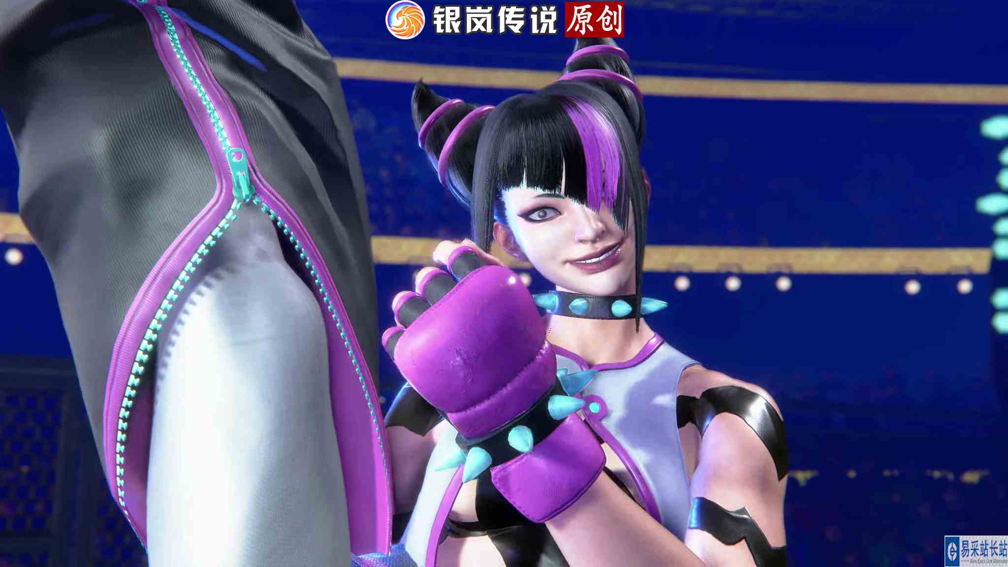 街霸 6：阴佛（茱莉）1 VS 5，最强茱莉 #最强对抗组 #游戏新星扶持计划