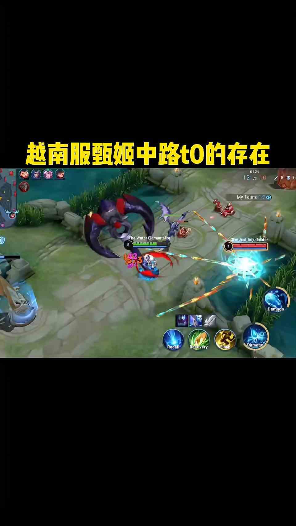 越南服的甄姬就是中路t0