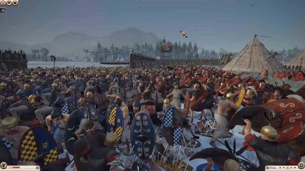 全面战争：2000人迎战6000人，看看罗马军队是如何逆袭！