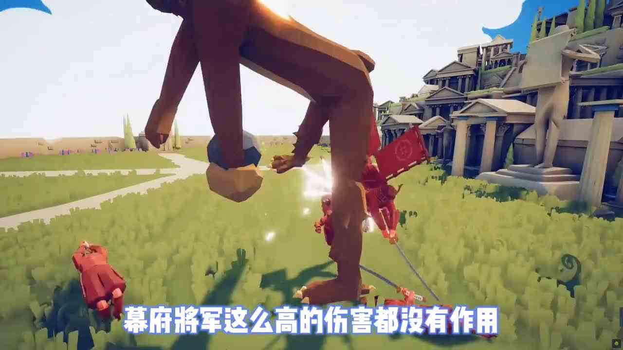 全面战争模拟器：超强泰坦巨人，秒了四巨头，脚踩暴走僵尸潮！