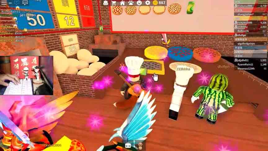 Roblox在披萨店工作：狗狗家族宣布占领披萨店！招牌披萨想吃吗？