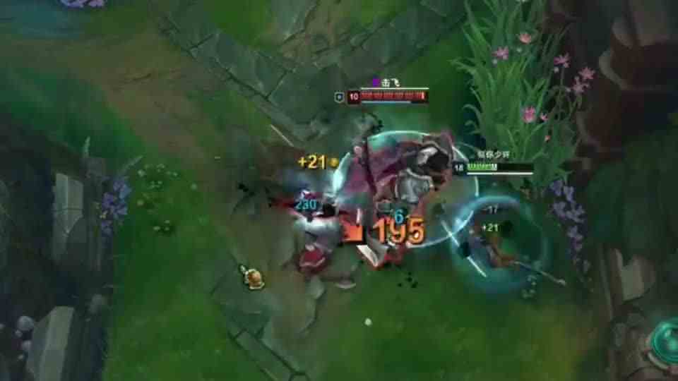 好好的亚索竟然被玩成了老版剑姬，这是无双剑豪狂风华尔兹