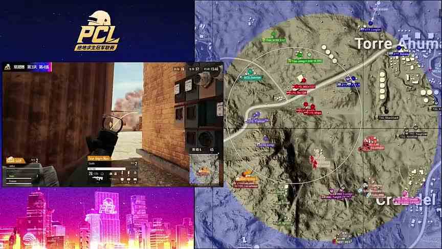 PCL秋季赛：小鹿妙用一颗闪光弹，团灭COC战队，3换4代价有点重