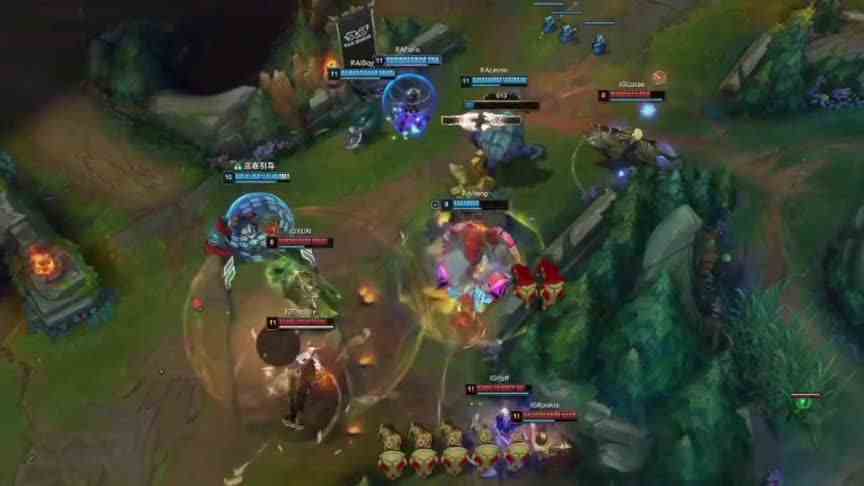 TheShy难逃虎口！乐言连续击杀5人勇夺MVP，抓崩iG三路