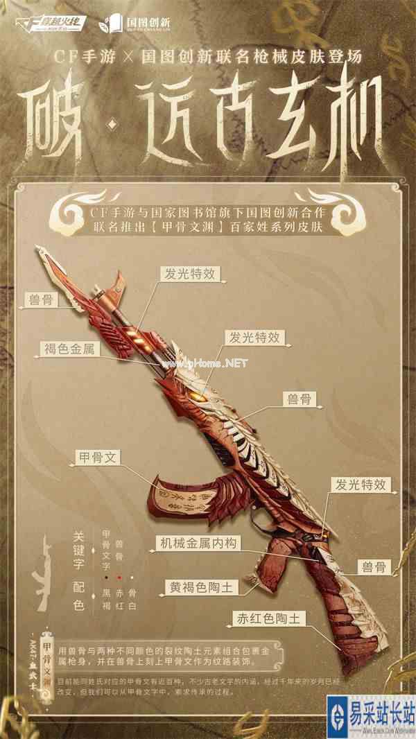 CF手游国家图书馆旗下国图创新联名皮肤【甲骨文渊】登场