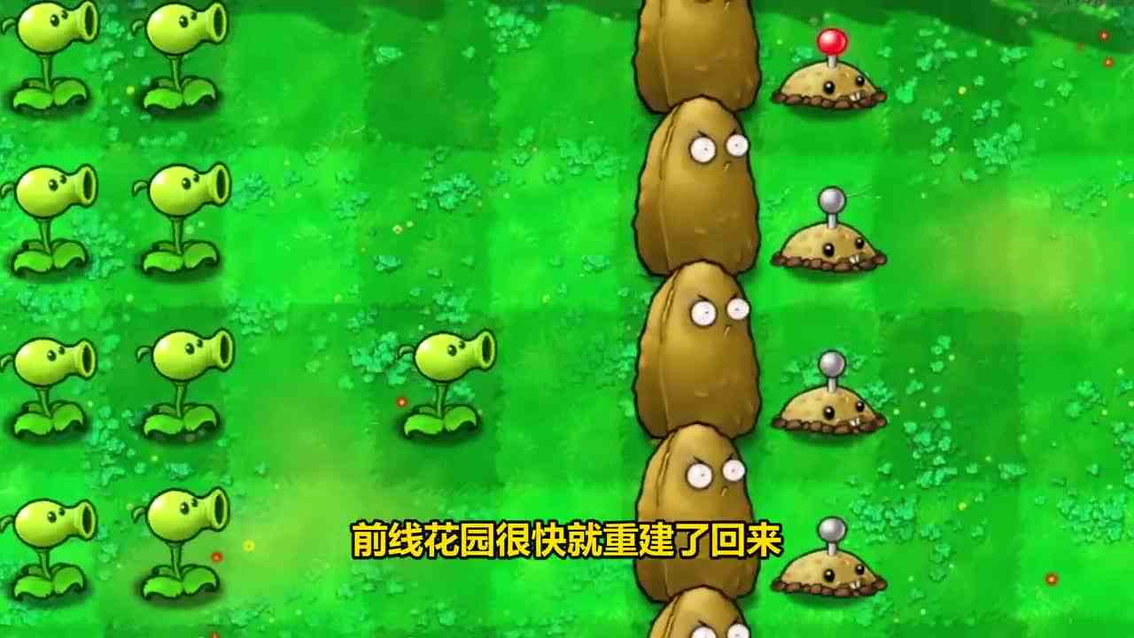 植物大战僵尸：小妹重建前线花园，僵尸将再度来犯？