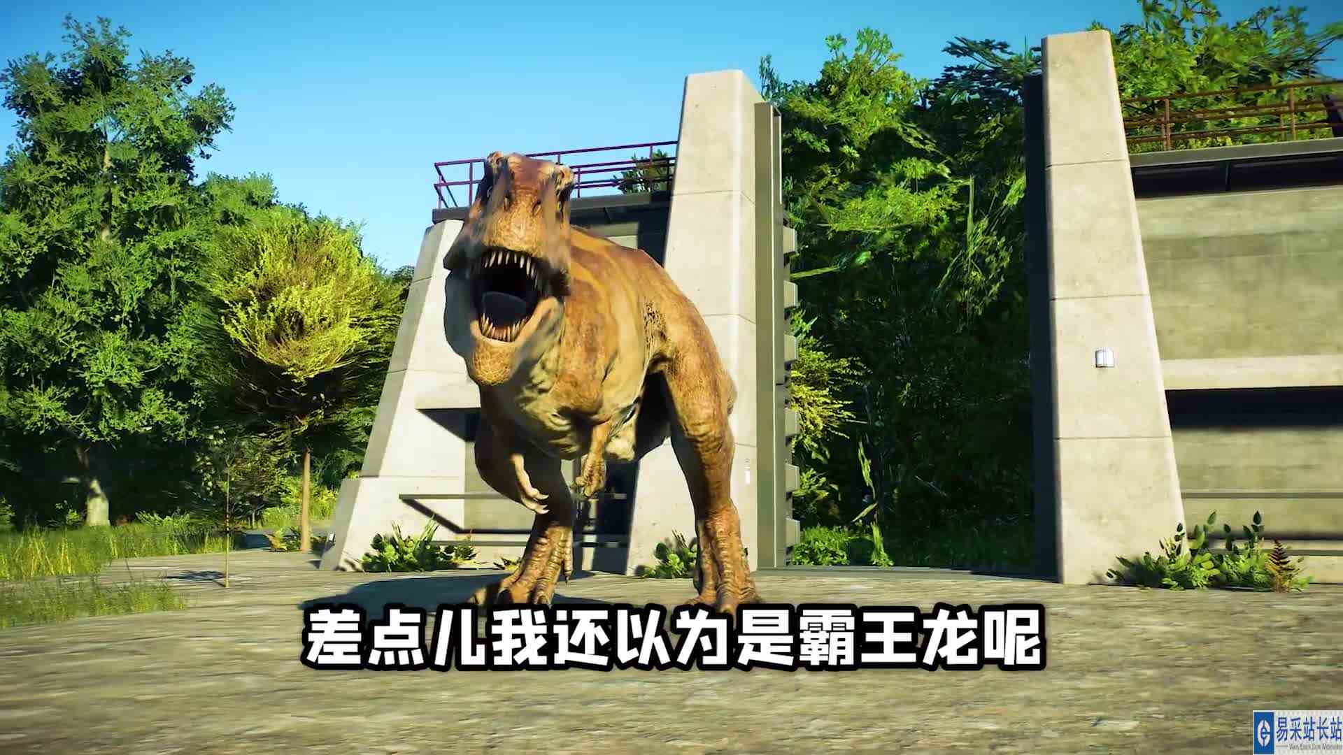 2只恐龙为了爱情，大打出手