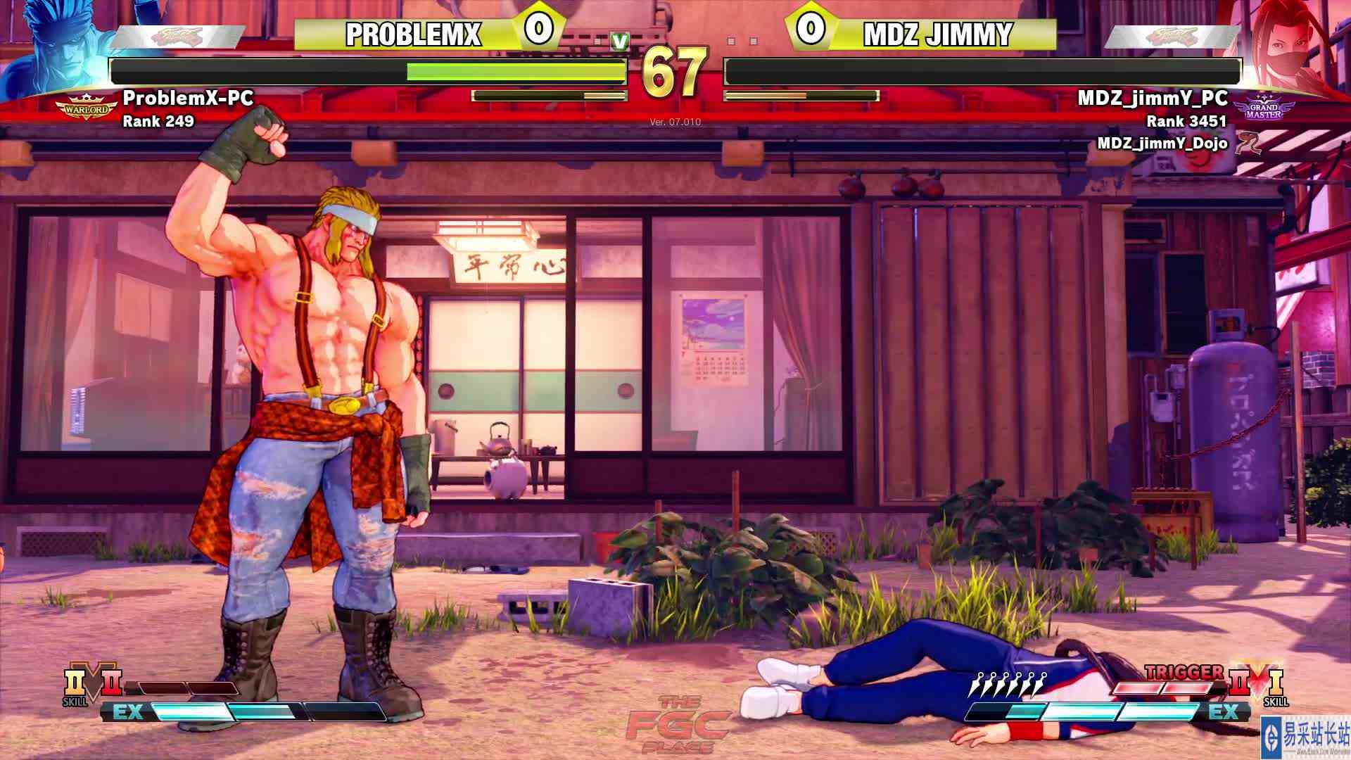 街霸 5：警皇（阿历克斯）VS JIMMY（伊吹） #游戏新星扶持计划 