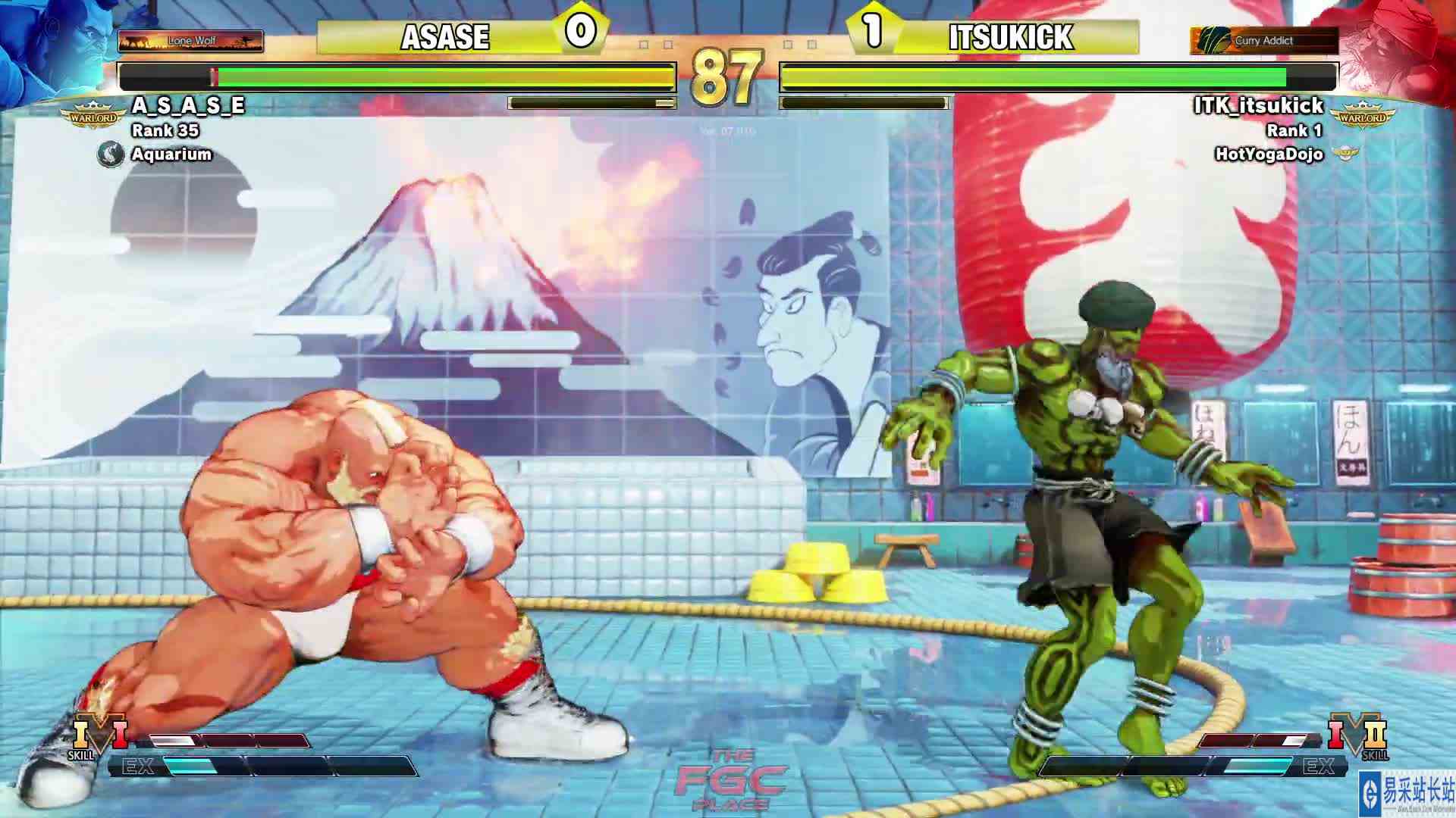 街霸 5：Asase（桑吉尔夫）VS Itsukick（达尔西姆） #游戏新星扶持计划 