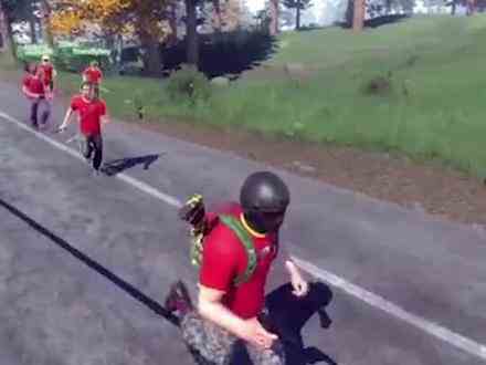 中外大战系列第2期～即便是游戏，我们也因为团结而强大！#绝地求生 #游戏