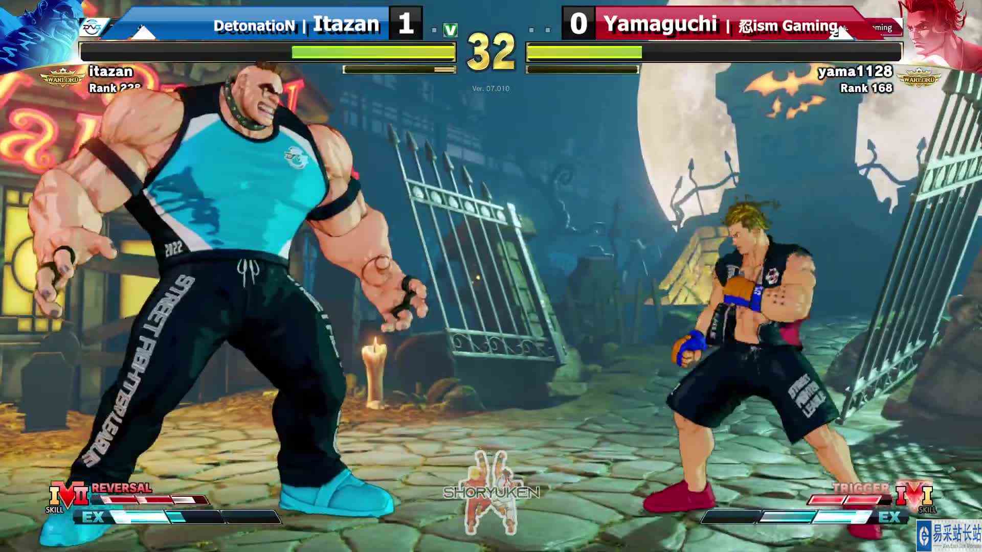 街霸 5：板桥（阿比盖尔）VS Yamaguchi（卢克） #游戏新星扶持计划 