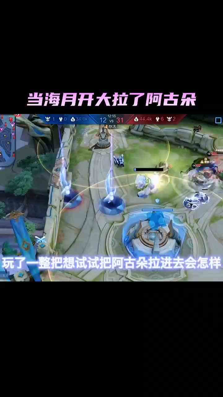 当海月开大拉了阿古朵#最强对抗组