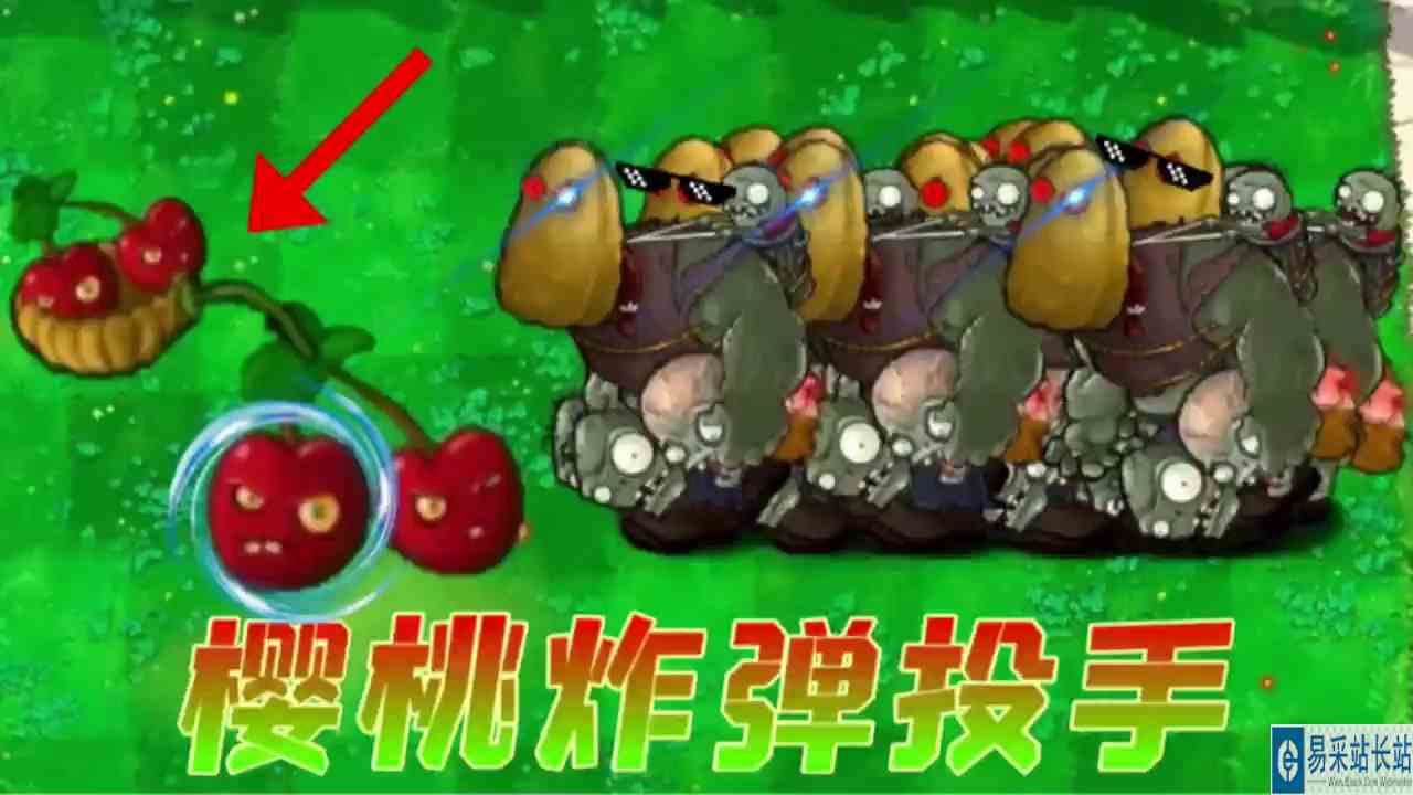 植物大战僵尸：挑战樱桃炸弹投手