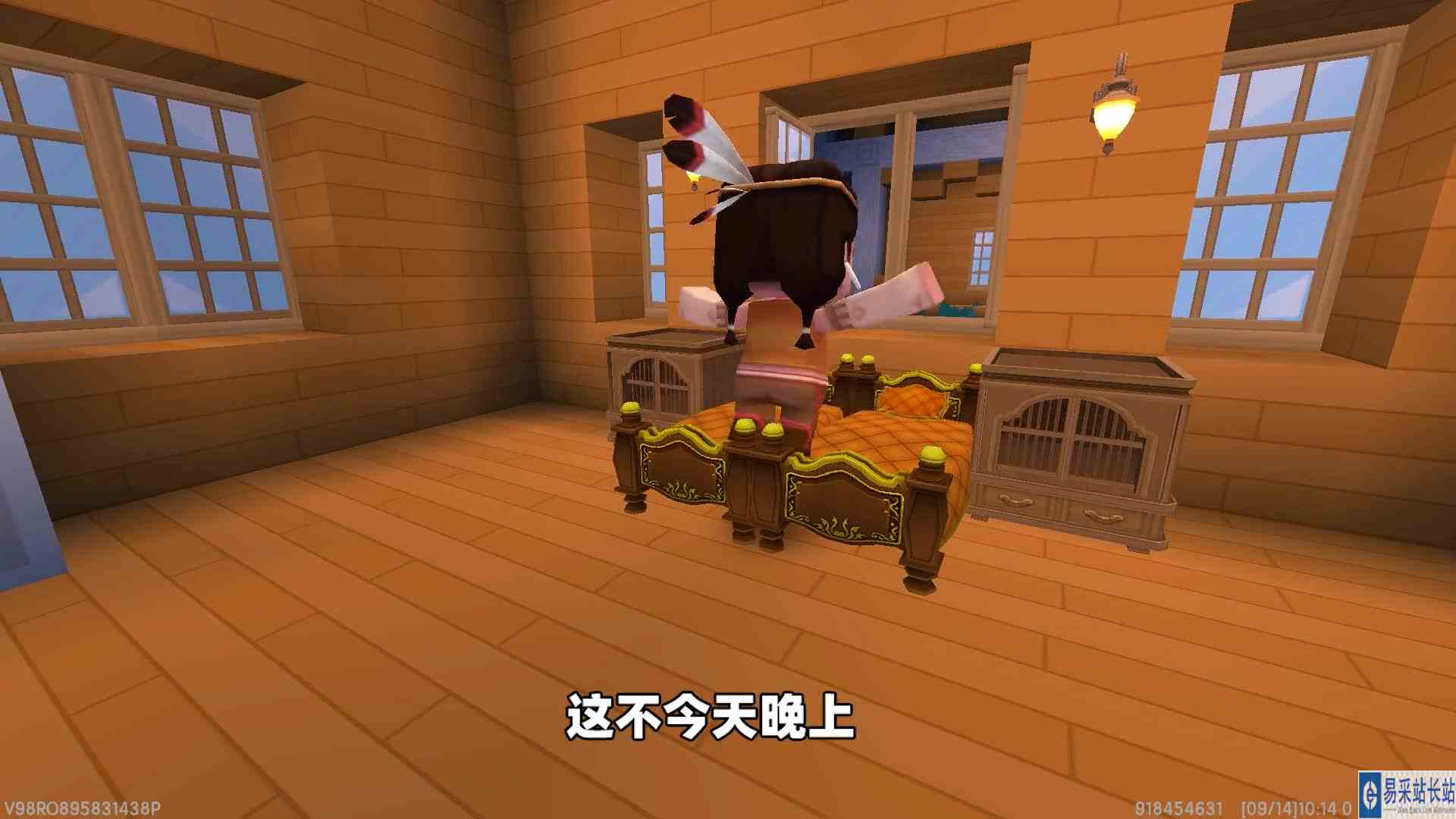 迷你世界：吸血鬼传说，夜晚千万别开灯睡觉，否则会出现吸血鬼