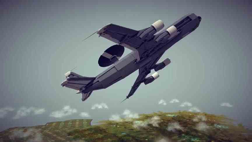 【Besiege围攻】波音E3预警机坠毁