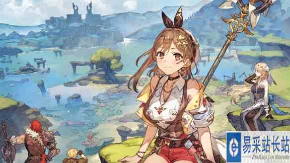 《莱莎3》莱莎婚纱礼服艺图 美腿隐约可见美丽无双