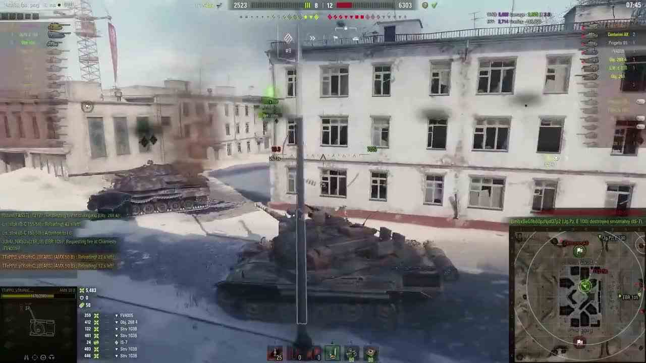 【坦克世界】AMX50B：9杀1.15万伤