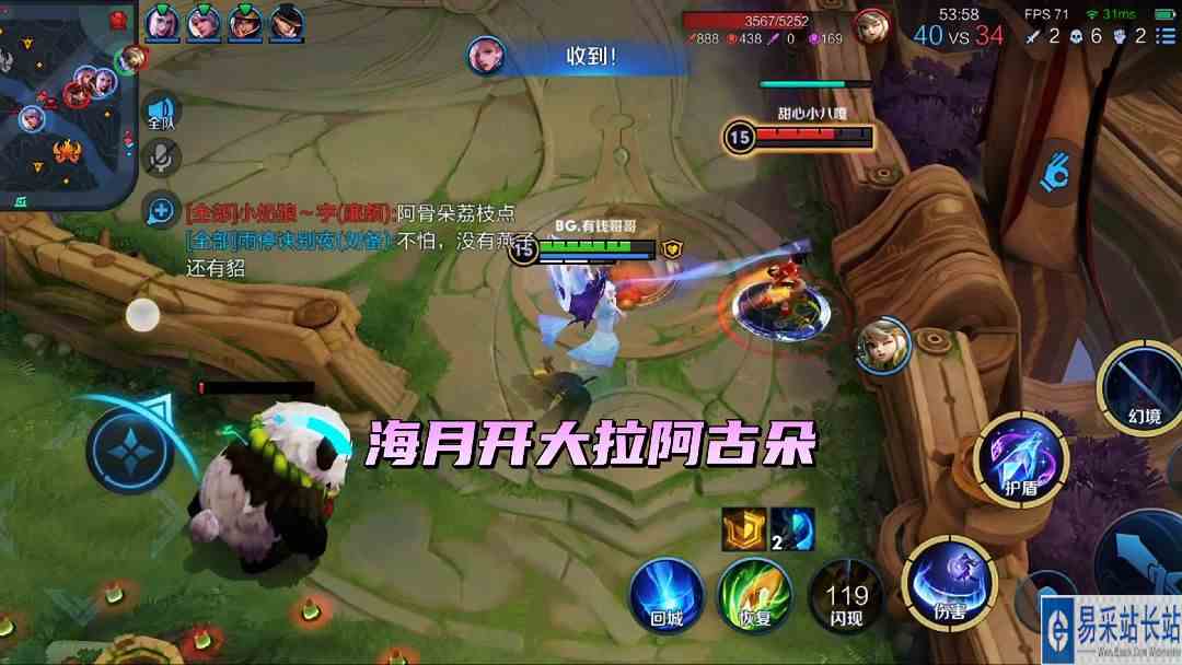 海月开大拉阿古朵，笑死我了#最强对抗组