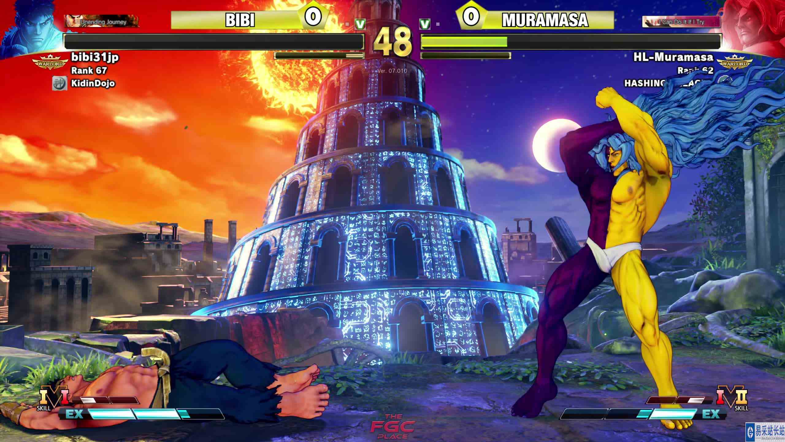 街霸 5：Bibi（隆）VS Muramasa（吉尔） #游戏新星扶持计划 