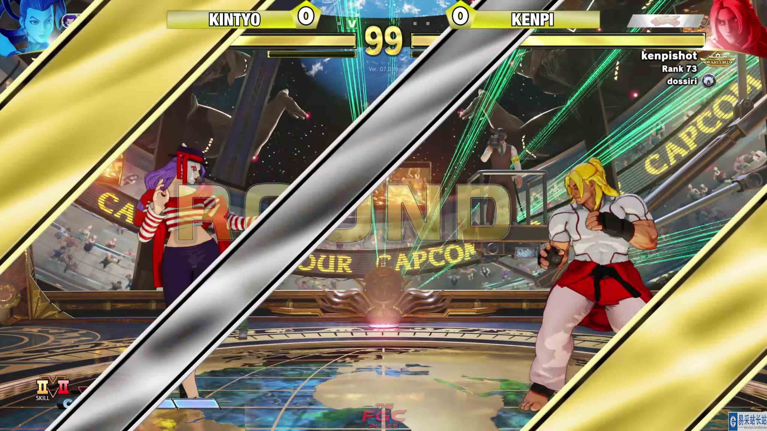 街霸 5：Kenpi（肯）VS Kintyo（罗丝） #游戏新星扶持计划 
