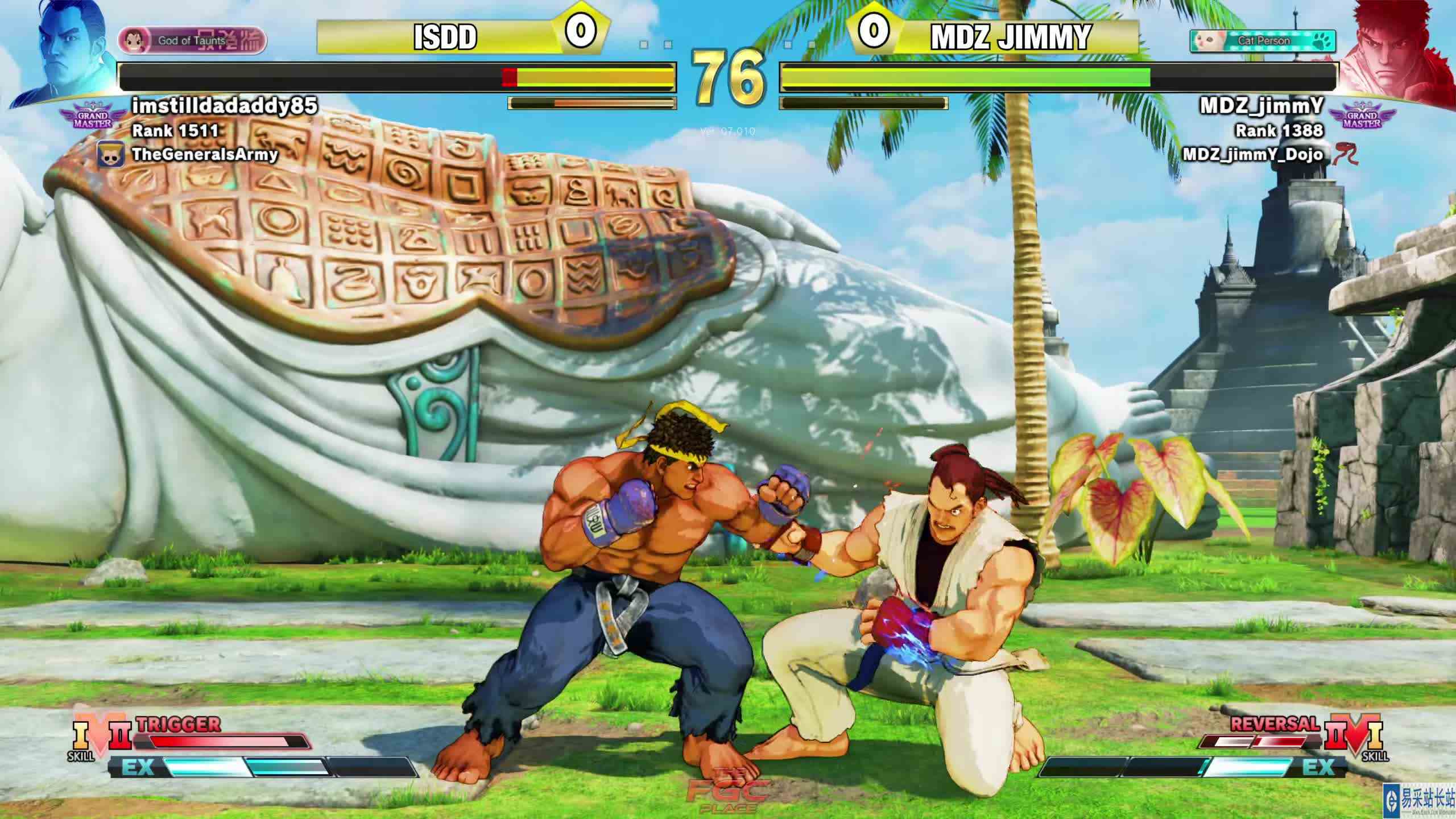 街霸 5：JIMMY（隆）VS IMSTILLDA（丹） #游戏新星扶持计划 