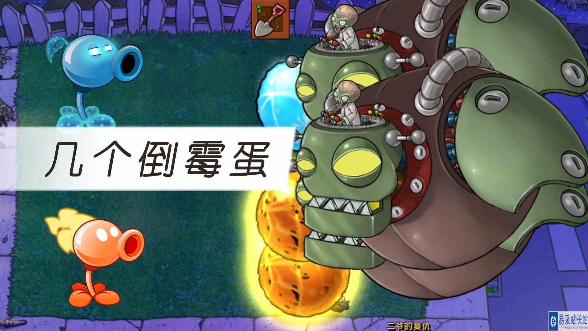 植物大战僵尸：开局元素菇，还有几个倒霉蛋#植物大战僵尸#pvz