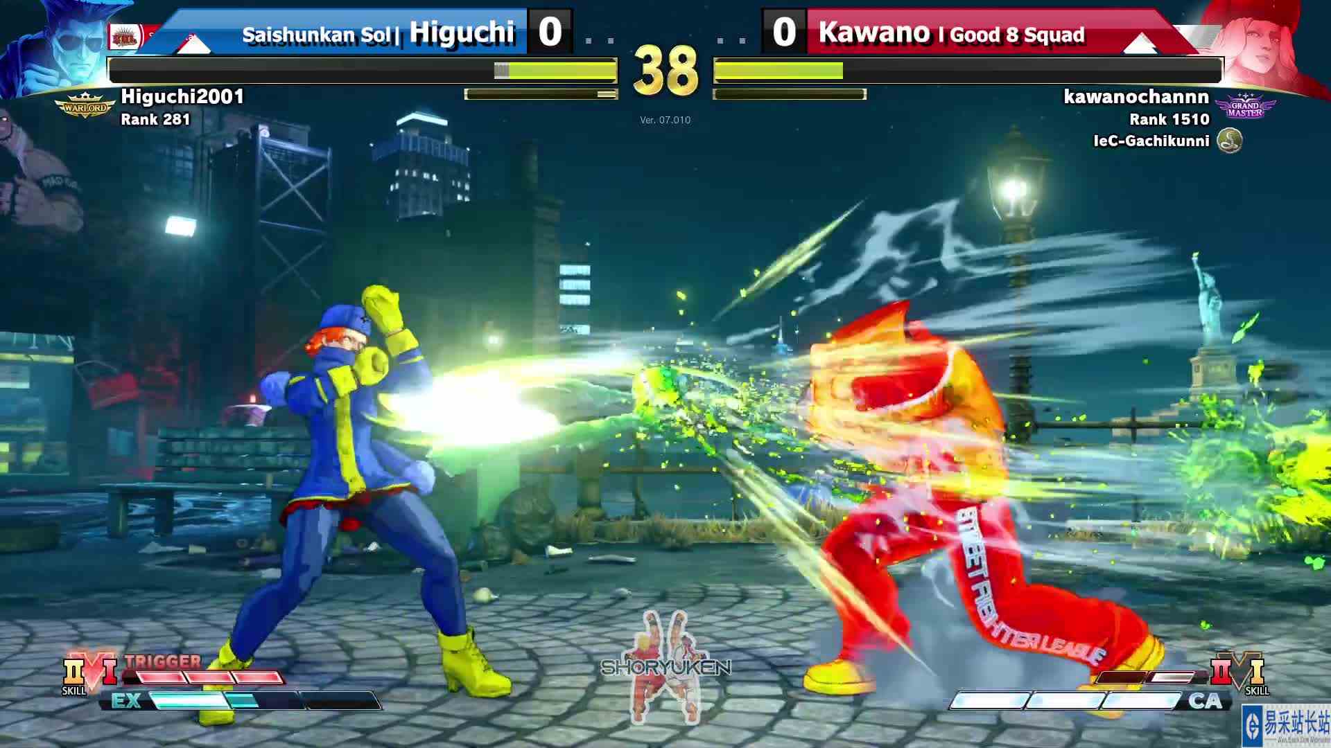 街霸 5：黑枸杞（古烈）VS Kawano（科林） #游戏新星扶持计划 