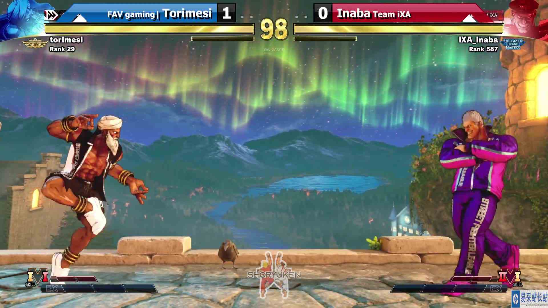 街霸 5：Torimesi（达尔西姆）VS Inaba（维嘉） #游戏新星扶持计划 