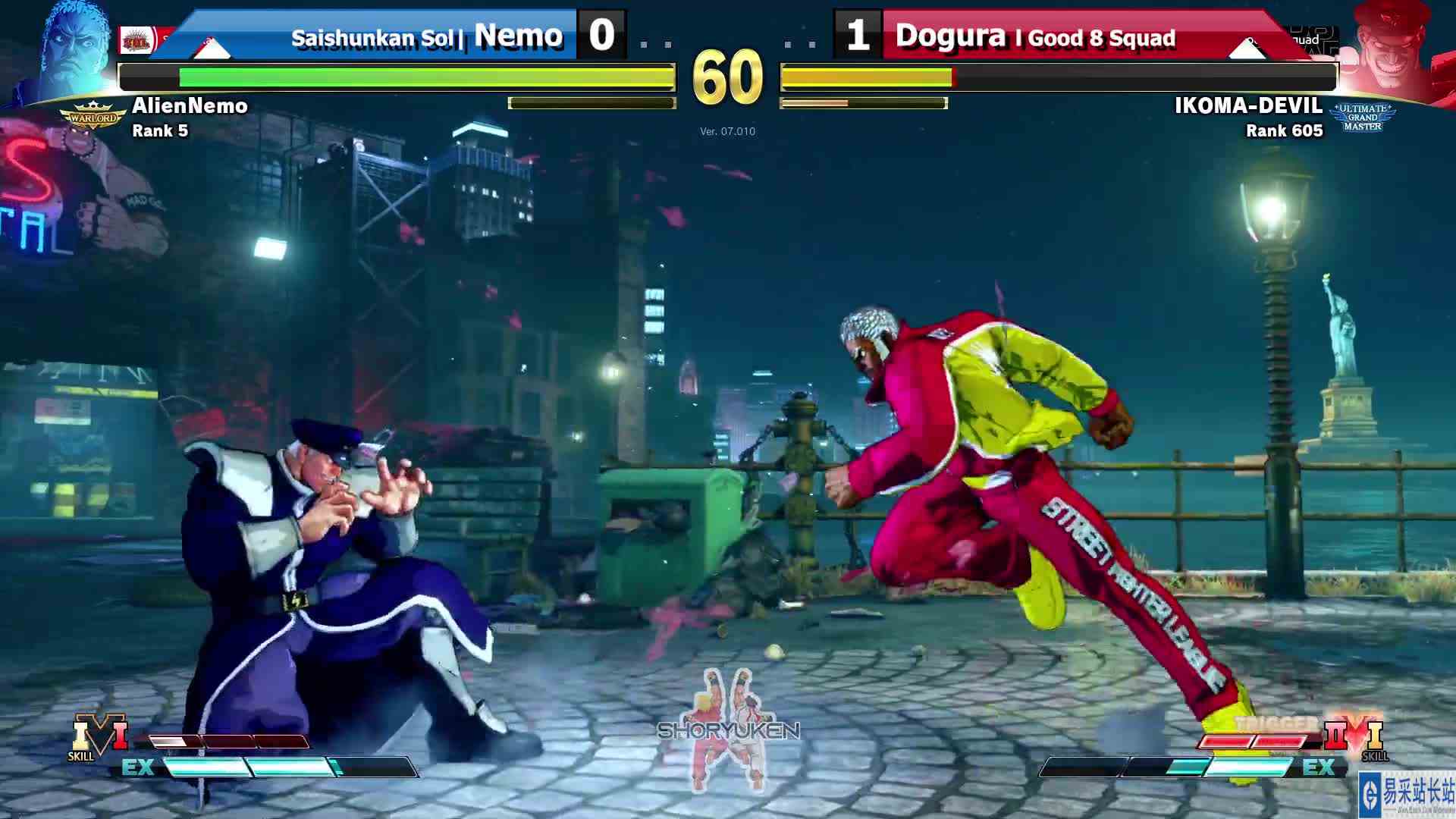 街霸 5：奶猫（尤里安）VS 多古拉（维嘉） #游戏新星扶持计划 