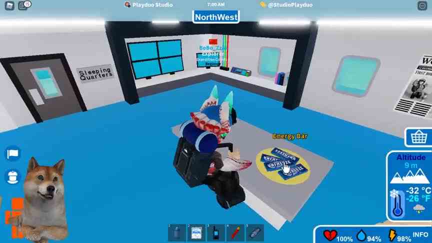 Roblox南极探险队：代表国家去南极探险！在冰面上跑酷你敢吗？